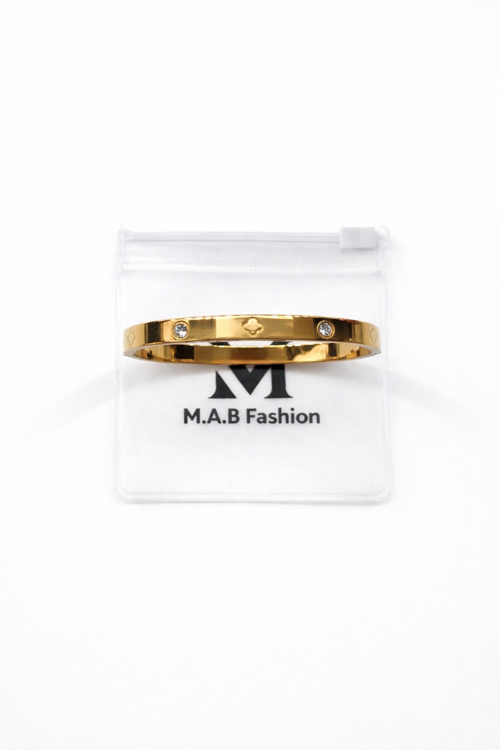 Adeline Collection 18k Gold plated stainless steel Crystal bracelet perfect for every occasion